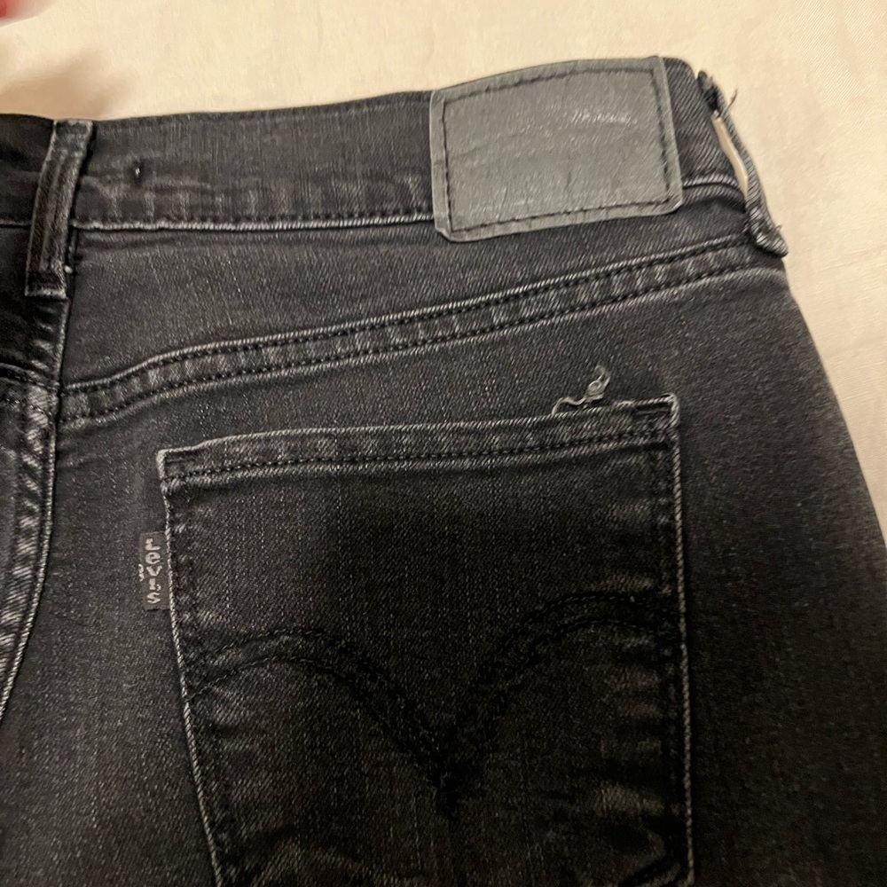 Levi's 505 Straight “Faded Black” Jeans - Picture 3 of 6